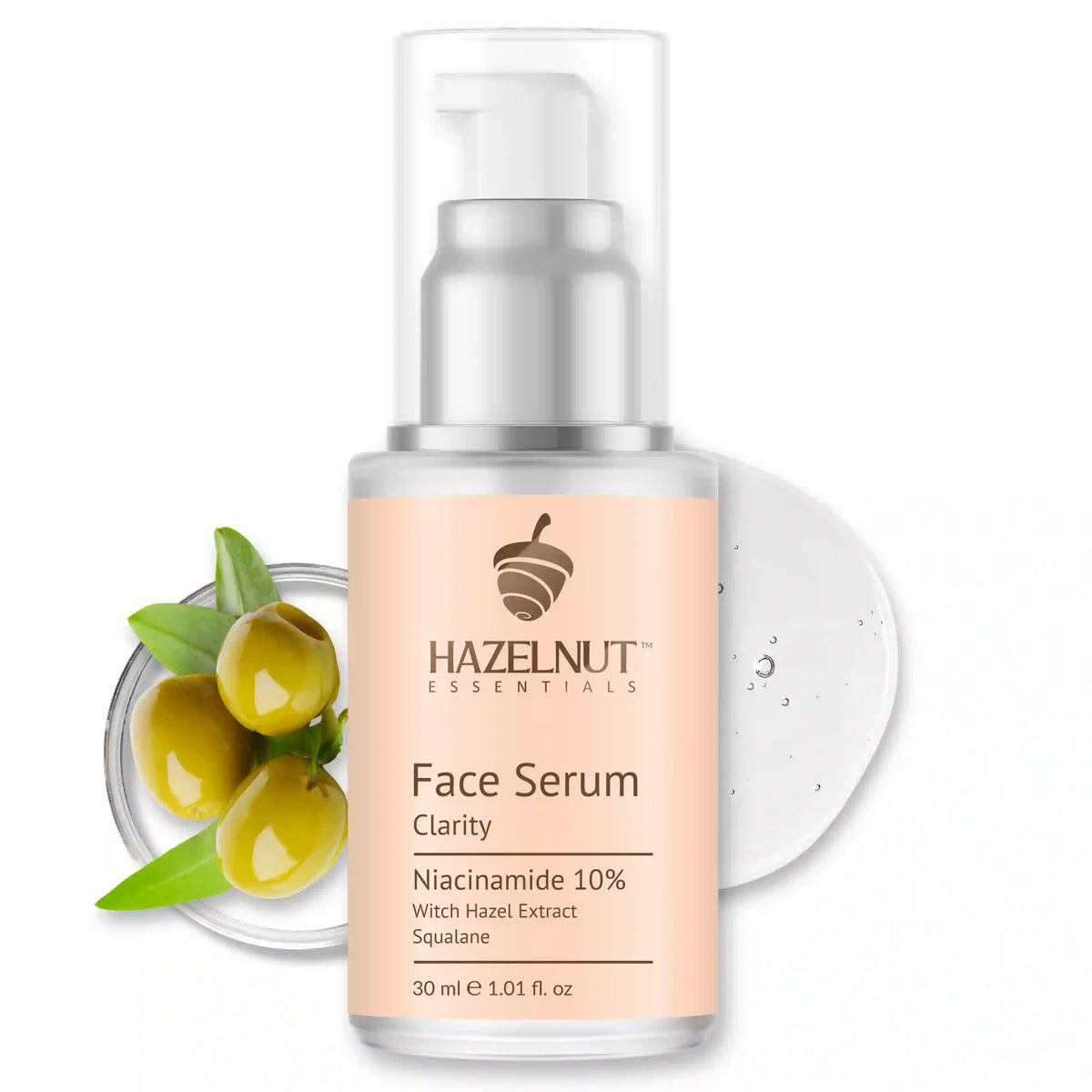 10% Niacinamide Face Serum | Squalene & Witch hazel extract | 30 ml